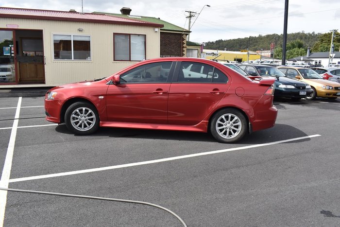 2012 Mitsubishi Lancer ES CJ MY12 Red