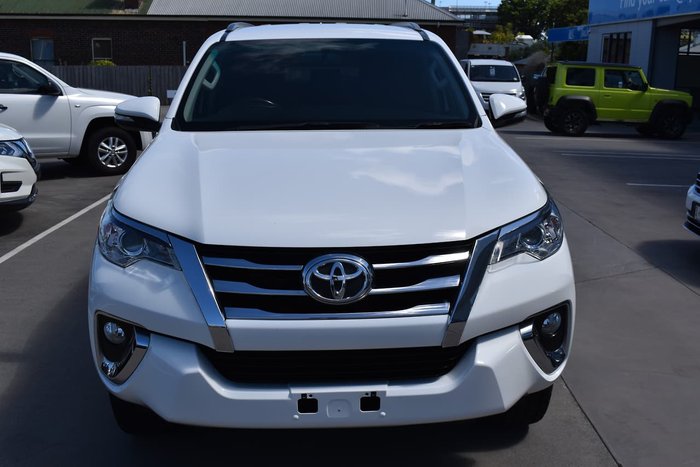 2015 Toyota Fortuner GXL GUN156R 4X4 Dual Range White