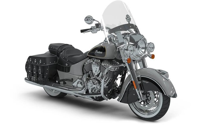 2020 Indian CHIEF VINTAGE SILVER-TH BLACK