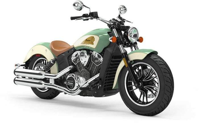 2020 Indian SCOUT WILLOW GREEN IVORY