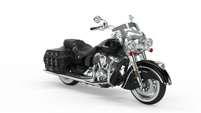2021 Indian CHIEF VINTAGE SILVER-TH BLACK
