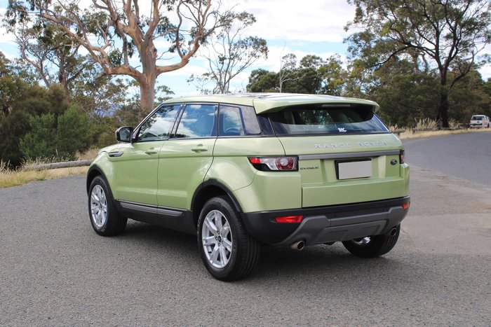 2013 Land Rover Range Rover Evoque SD4 Pure L538 MY13 4X4 Constant Green