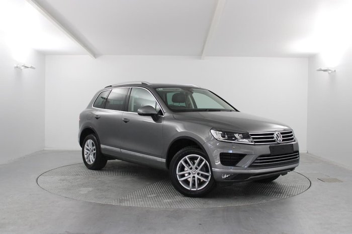 2017 Volkswagen Touareg 150TDI Element 7P MY17 Four Wheel Drive Grey