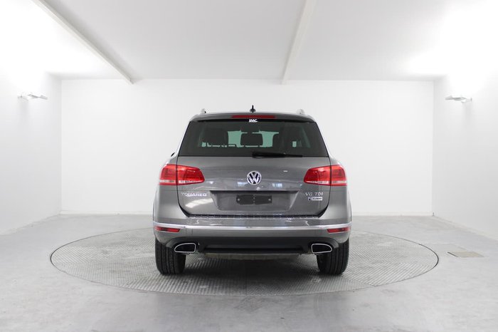 2017 Volkswagen Touareg 150TDI Element 7P MY17 Four Wheel Drive Grey