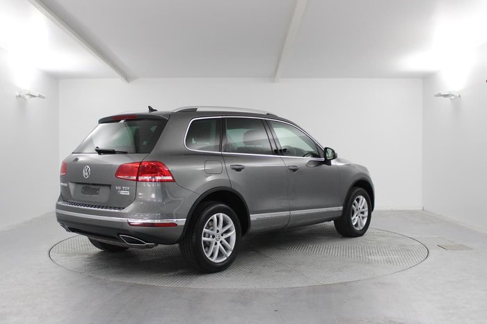 2017 Volkswagen Touareg 150TDI Element 7P MY17 Four Wheel Drive Grey