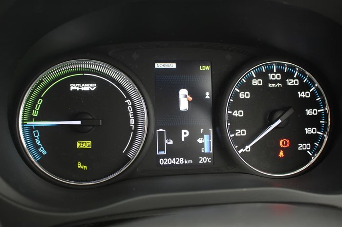 2018 Mitsubishi Outlander PHEV Exceed ZK MY18 Four Wheel Drive Brown