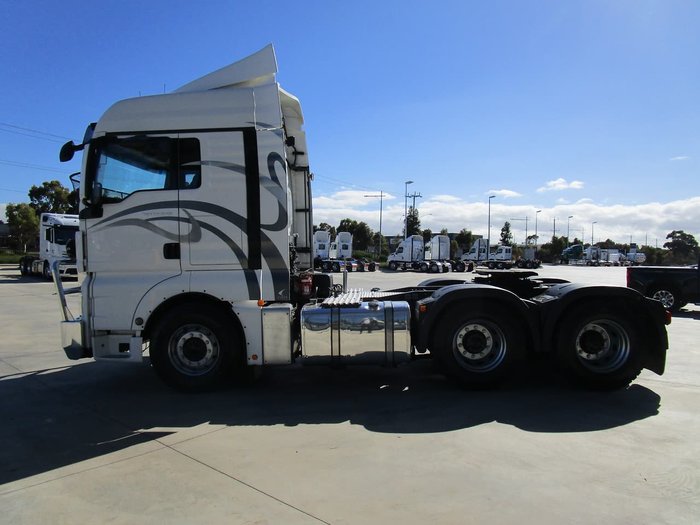 2011 MAN TGX 26-540 WHITE