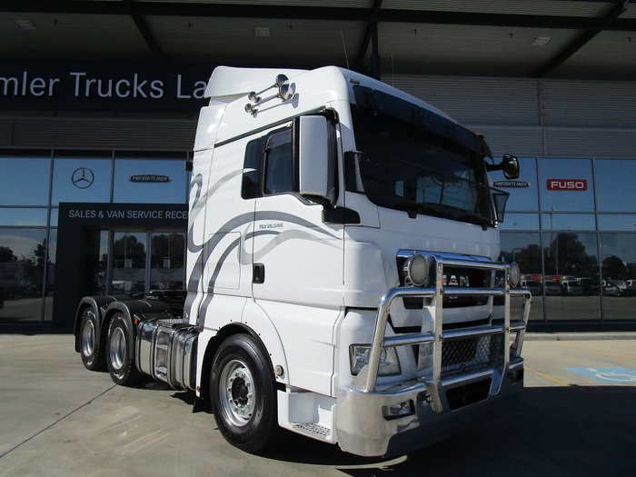 2011 MAN TGX 26-540 WHITE