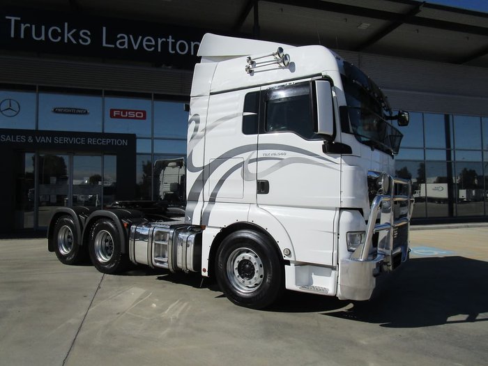 2011 MAN TGX 26-540 WHITE