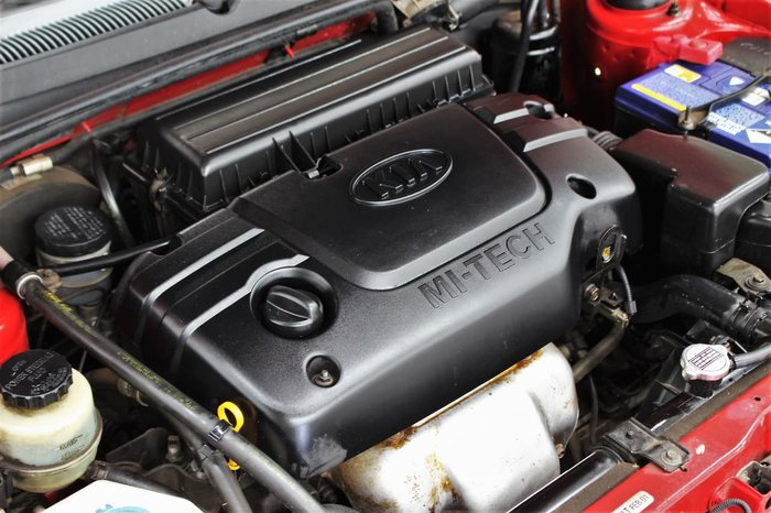 2001 Kia Rio LS (No Series) Red