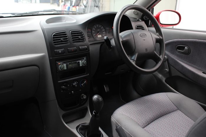 2001 Kia Rio LS (No Series) Red