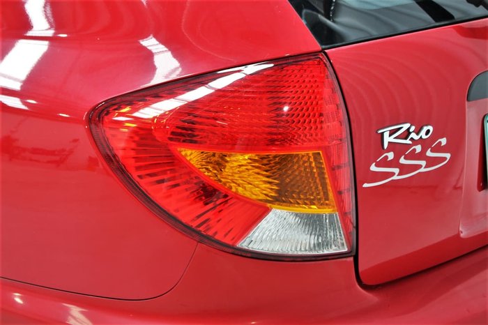 2001 Kia Rio LS (No Series) Red