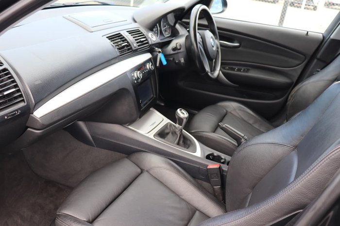 2008 BMW 1 Series 120i E87 MY07 Black