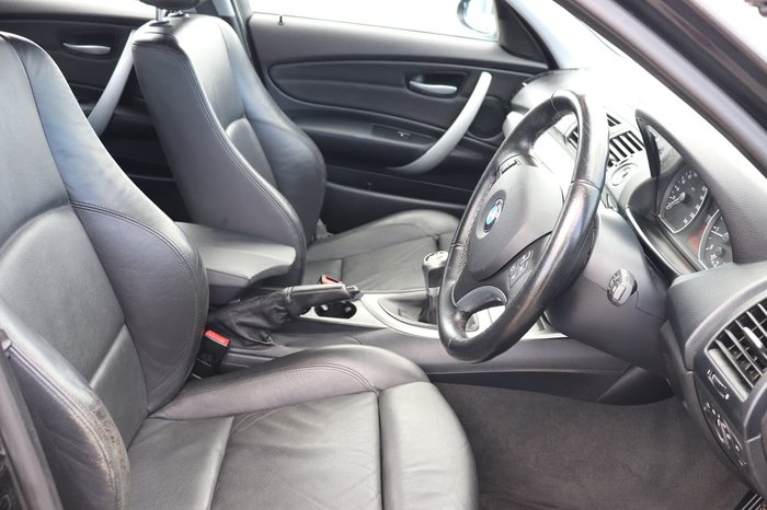 2008 BMW 1 Series 120i E87 MY07 Black