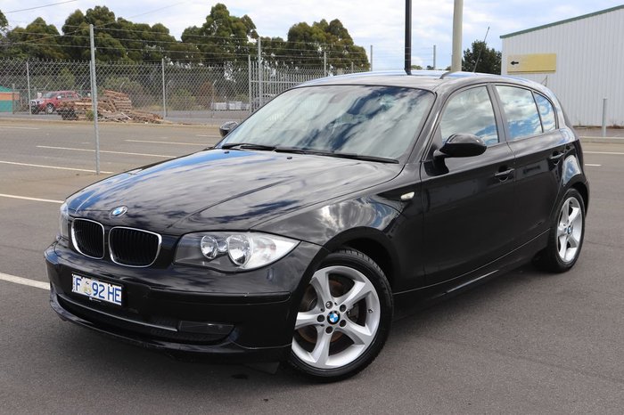 2008 BMW 1 Series 120i E87 MY07 Black