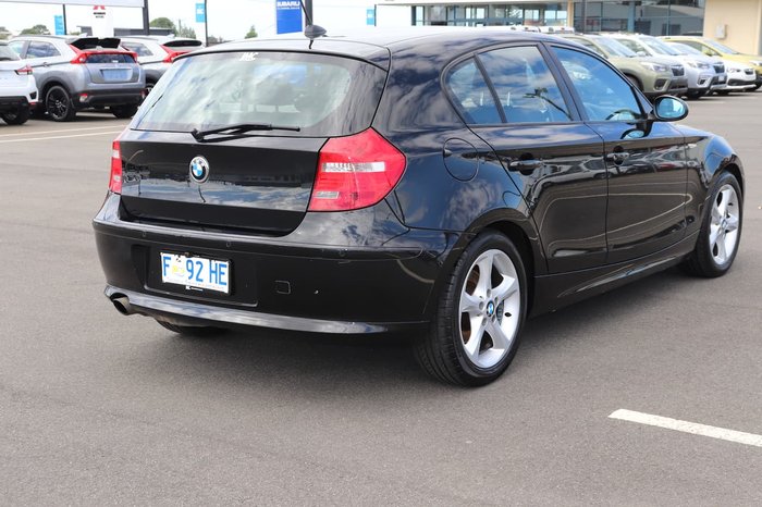 2008 BMW 1 Series 120i E87 MY07 Black
