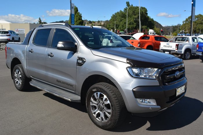 2016 Ford Ranger Wildtrak PX MkII 4X4 Dual Range Silver