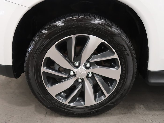 2014 Mitsubishi ASX XLS XB MY15 White