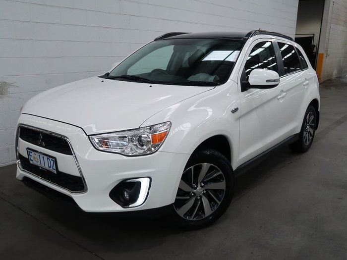 2014 Mitsubishi ASX XLS XB MY15 White