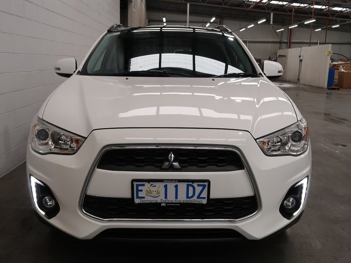 2014 Mitsubishi ASX XLS XB MY15 White