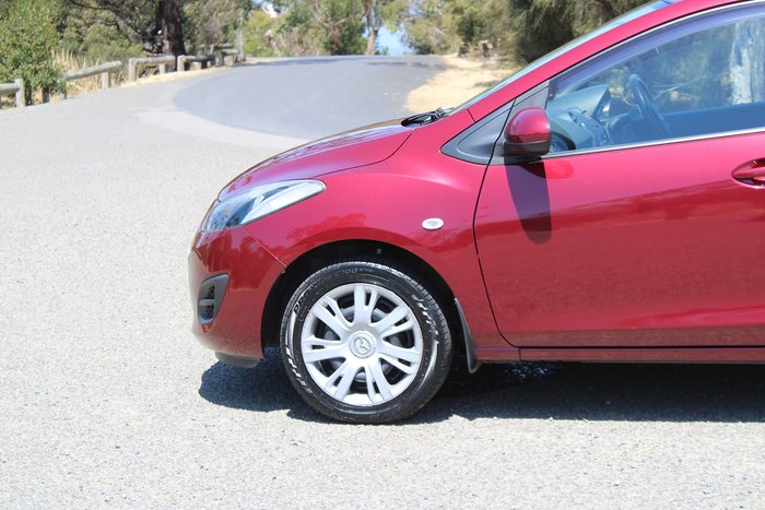 2011 Mazda 2 Neo DE Series 1 MY11 Red
