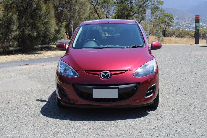 2011 Mazda 2 Neo DE Series 1 MY11 Red