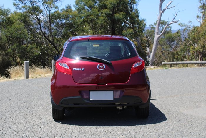 2011 Mazda 2 Neo DE Series 1 MY11 Red