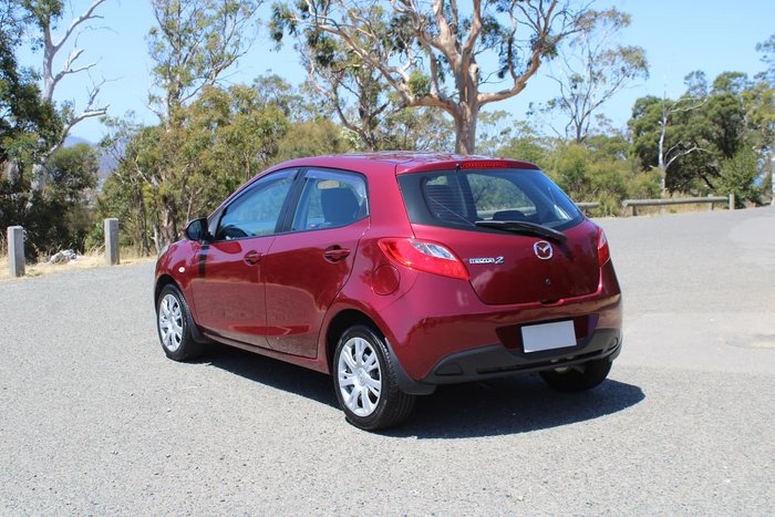 2011 Mazda 2 Neo DE Series 1 MY11 Red