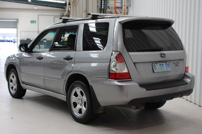 2007 Subaru Forester X 79V MY08 Four Wheel Drive Silver