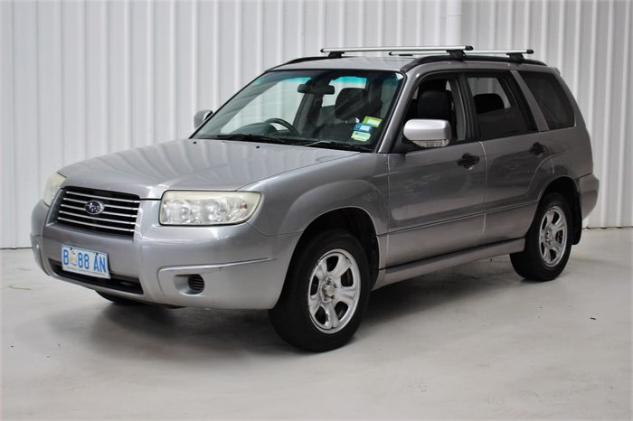 2007 Subaru Forester X 79V MY08 Four Wheel Drive Silver