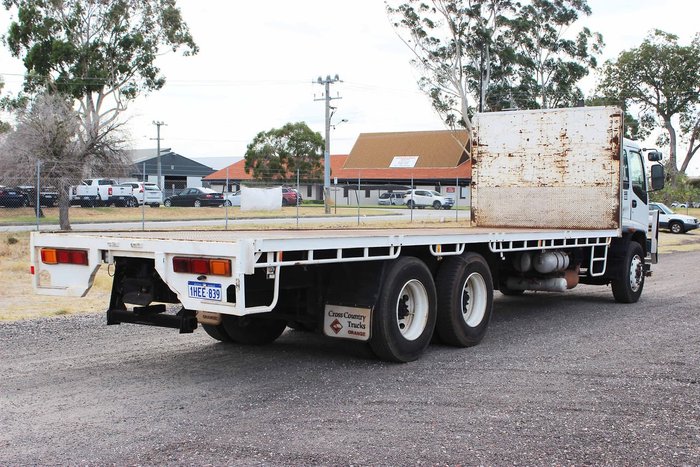 2002 ISUZU FVL1400 WHITE