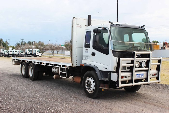 2002 ISUZU FVL1400 WHITE