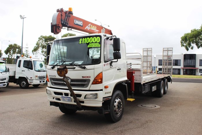 2010 HINO FM 2630 WHITE