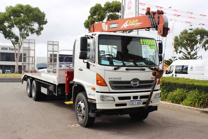 2010 HINO FM 2630 WHITE