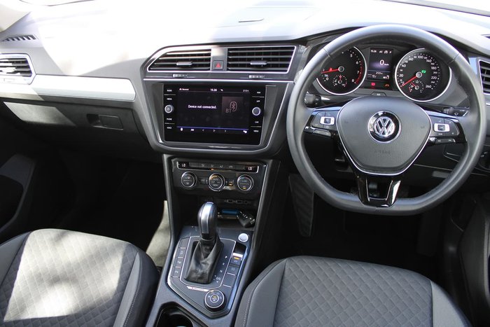 2019 Volkswagen Tiguan 132TSI Comfortline 5N MY20 Four Wheel Drive White