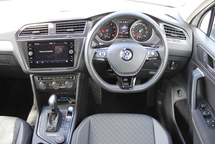 2019 Volkswagen Tiguan 132TSI Comfortline 5N MY20 Four Wheel Drive White