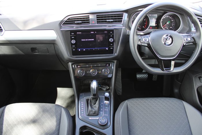 2019 Volkswagen Tiguan 132TSI Comfortline 5N MY20 Four Wheel Drive White