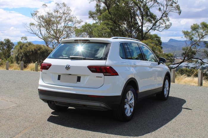 2019 Volkswagen Tiguan 132TSI Comfortline 5N MY20 Four Wheel Drive White