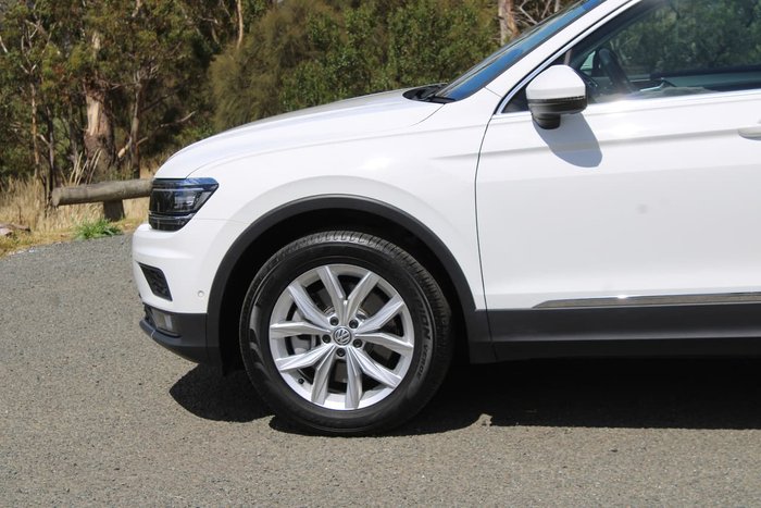 2019 Volkswagen Tiguan 132TSI Comfortline 5N MY20 Four Wheel Drive White