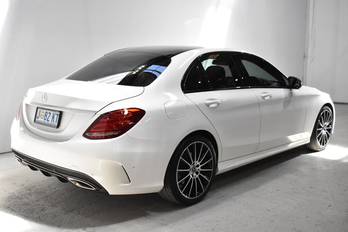 2017 Mercedes-Benz C-Class C200 W205 White