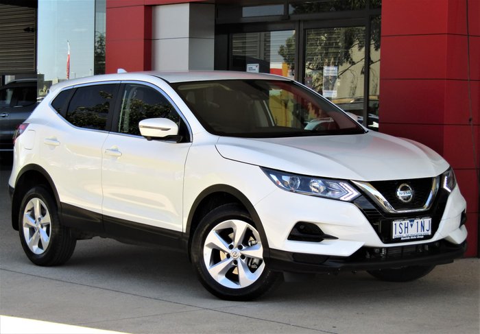 2019 Nissan QASHQAI ST+ J11 Series 2 Ivory Pearl
