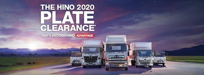 2020 HINO FC 1124 White