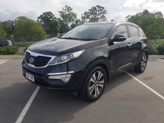 2012 Kia Sportage Platinum SL MY12 4X4 On Demand Black