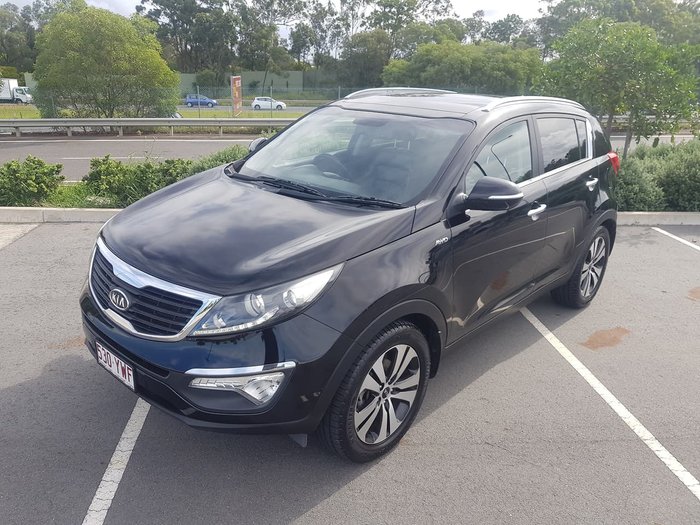 2012 Kia Sportage Platinum SL MY12 4X4 On Demand Black