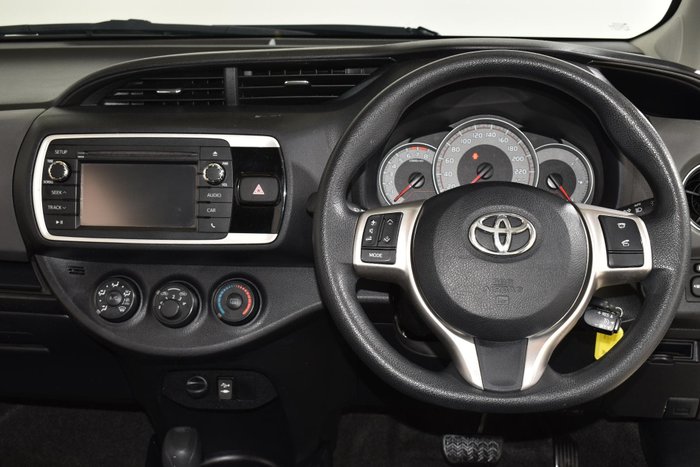 2015 Toyota Yaris Ascent NCP130R Glacier White