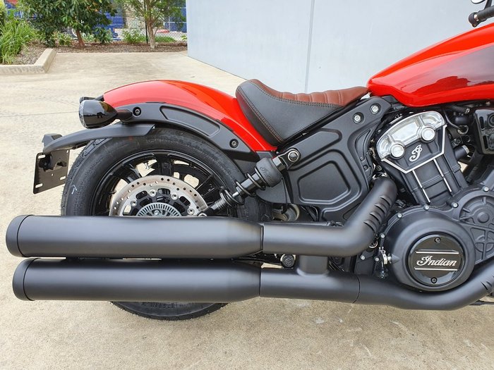 2021 Indian 2021 INDIAN 1100CC SCOUT BOBBER INDY RED CRUISER Red