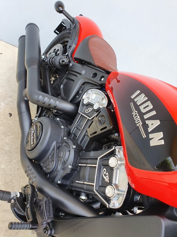 2021 Indian 2021 INDIAN 1100CC SCOUT BOBBER INDY RED CRUISER Red