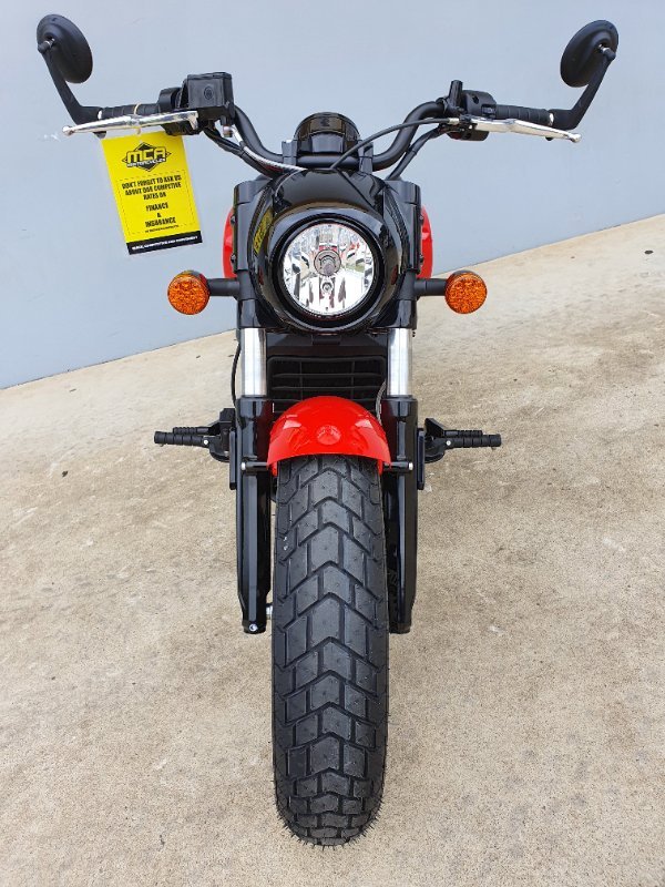 2021 Indian 2021 INDIAN 1100CC SCOUT BOBBER INDY RED CRUISER Red