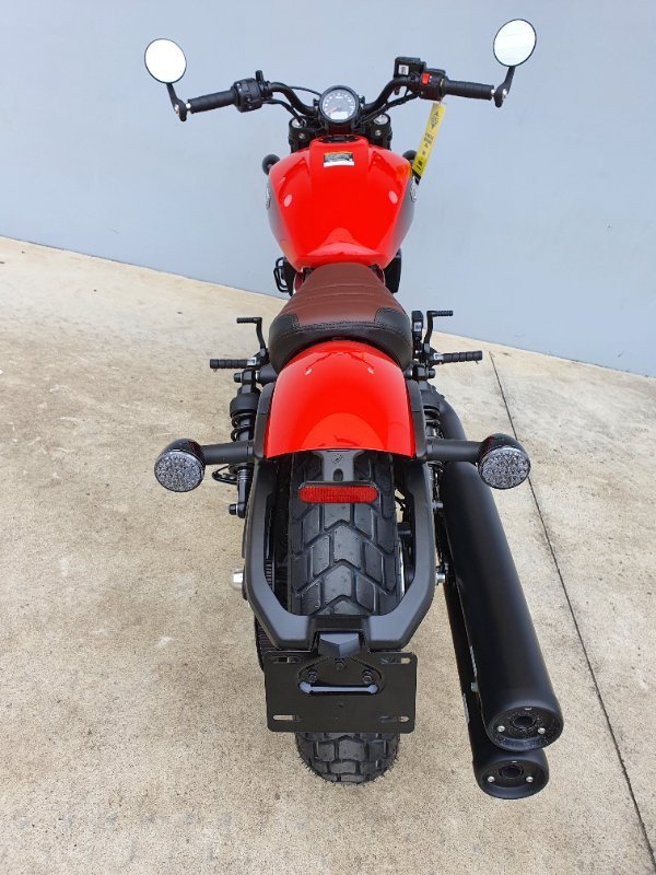 2021 Indian 2021 INDIAN 1100CC SCOUT BOBBER INDY RED CRUISER Red