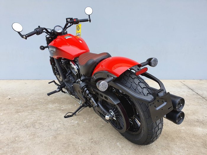 2021 Indian 2021 INDIAN 1100CC SCOUT BOBBER INDY RED CRUISER Red